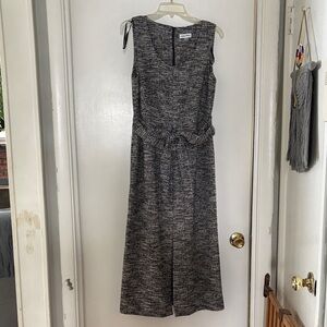 Calvin Klein Monochrome Textured Dress